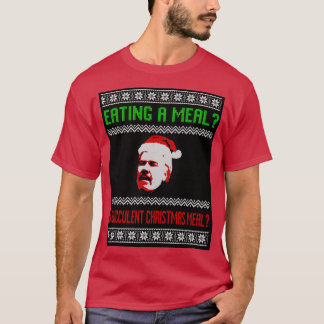 Eten van een MEAL EEN SUCCULEREND CHRISTMAS-MEAL T-shirt