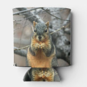 Eten van een Nut Blikjeskoeler (Achterkant)