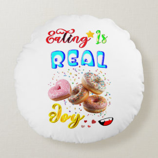 Eten van Polyester Is Echt Plezier Rond Kussen