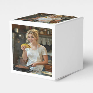 Eten van Tacos Foto Personaliseren Aanpassen Bedankdoosjes