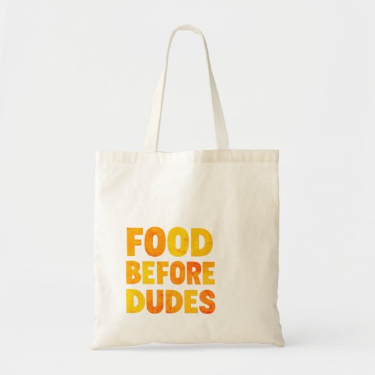 Eten Voor Mannen Tote Bag (Voorkant)