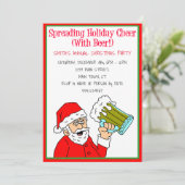 Étendre le Invitation de la bière et de la bière p (Debout devant)