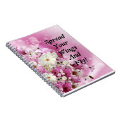 Étendre vos ailes Voler Spiral Carnet photo Flora (Côté Droit)