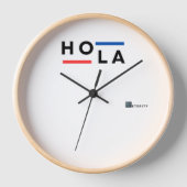 Eterity HOLA Mini horloge murale (Recto)