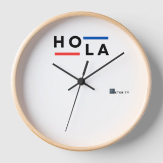 Eterity HOLA minimalistische wandklok