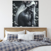 Eternal Beauty Canvas Afdruk (Insitu (Slaapkamer))