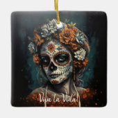 Eternal Beauty, custom Keramisch Ornament (Voorkant)