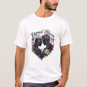 Eternal Bloom Embrace T-Shirt | Intricate Couple (Devant)