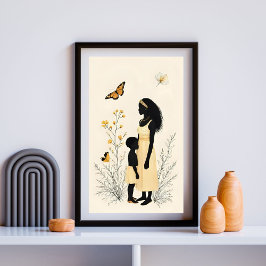 Eternal Bond of Mother and Son Poster