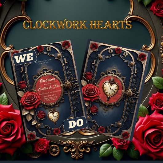 Eternal Elegance – Clockwork Heart Kaart