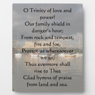 Eternal Father Strong om Plaque op te slaan Fotoplaat