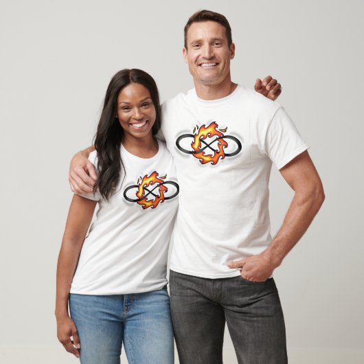 Eternal Fire Design T-shirt (Unisex)
