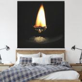 Eternal Flame Canvas Afdruk (Insitu (Slaapkamer))
