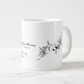 Eternal Flow Koi Art Extra Grote Beker (Voorkant rechts)