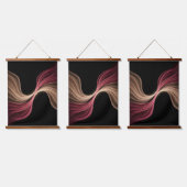 Eternal Flow of Love — Abstract Romantic Art Hangend Wandkleed (Driedubbel)