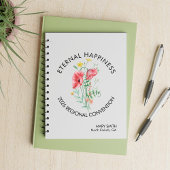 Eternal Happiness 2026 Convention with Flowers Notitieboek