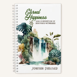 Eternal Happiness Convention Tropical Waterfall Notitieboek