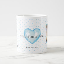 Eternal Hearts-Angel Baby Memorial Photo Mug 20oz