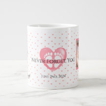 Eternal Hearts-Angel Baby Memorial Photo Mug 20oz