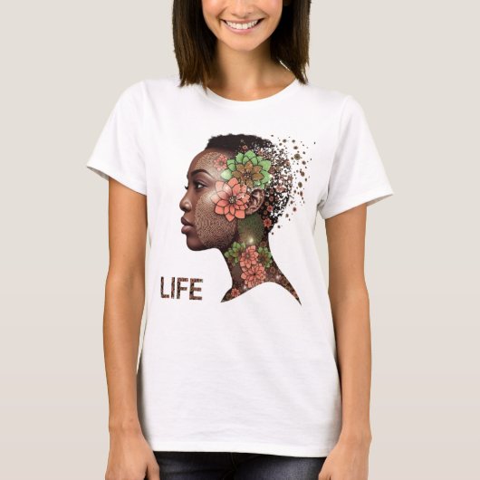 Eternal_Life_Blosssoming_Identity. T-shirt (Voorkant)