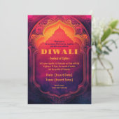 Eternal Light Invitation Kaart (Staand voorkant)