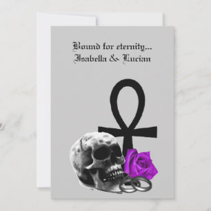 Eternal Love Gothic Vampire Wedding Kaart