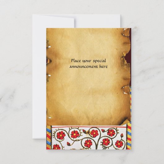 ETERNAL LOVE MONOGRAM rsvp Aankondiging (Achterkant)