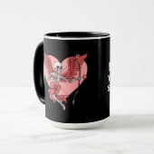Eternal Love Skeleton Angel Mug (Devant gauche)
