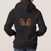 Eternal Love - Sugar Skulls Valentine's Day Design Hoodie (Achterkant)