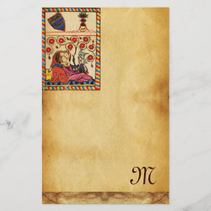 ETERNAL LOVE VALENTIJNSDAG PARCHTIEMONOGRAM BRIEFPAPIER