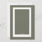 Eternal Memory Sympathie Foto bedankt Kaart (Achterkant)