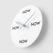 Eternal Now Clock Ronde Klok (Hoek)