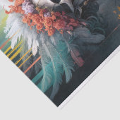 Eternal Princess Warrior, een Amerikaanse schedel Tissuepapier (Detail)