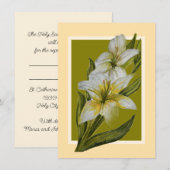 Eternal Rest Mass Offering Card Notitiekaartje (Voorkant / Achterkant)