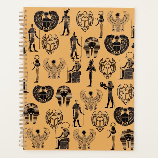 Eternal Sands: Egyptische Antieke Elegantie in de Planner (Voorkant)