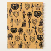 Eternal Sands: Egyptische Antieke Elegantie in de Planner (Achterkant)