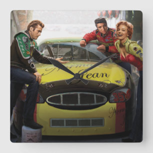 Eternal Speedway Vierkante Klok