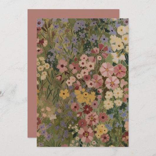 Eternal Spring Bloom Kaart (Voorkant / Achterkant)