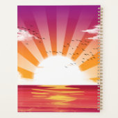 Eternal Summer Sunset plage tropicale Customisée (Dos)