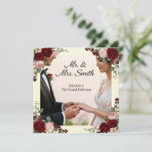 Eternal Vows Wedding Invitation (Debout devant)