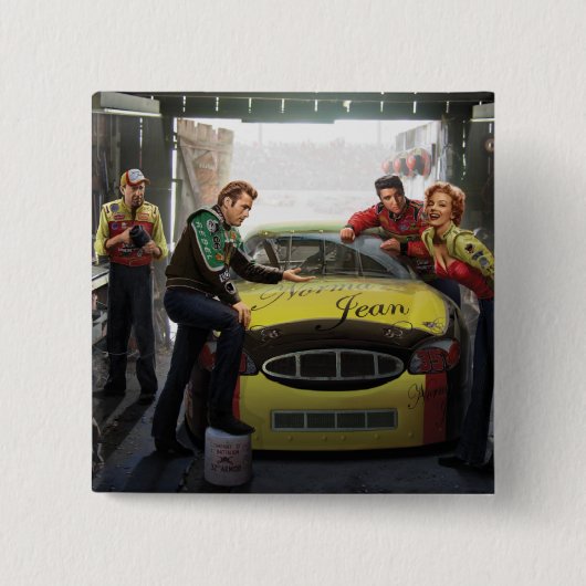 Eternale snelweg 2 vierkante button 5,1 cm (Voorkant)