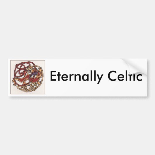 Eternally Celtic Bumpersticker (Voorkant)