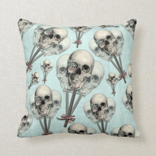 Eternally Sweet Skull Lollipops Kussen