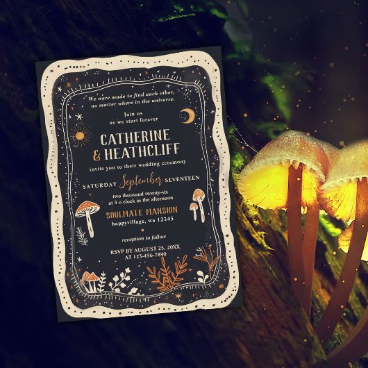 Éternelle Âmes 3 Faire-part de mariage