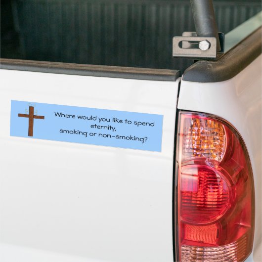 Eterniteit - Bumpersticker (Op Truck)