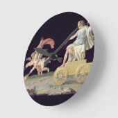 Eterniteit (olie op het paneel) ronde klok (Hoek)