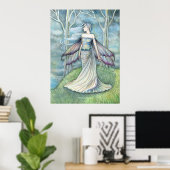 Eternity Fairy Art Print Poster by Molly Harrison (Bureau à domicile)