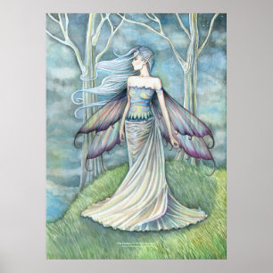 Eternity Fairy Art Print Poster door Molly Harriso