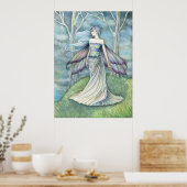 Eternity Fairy Art Print Poster van Molly Harrison (Keuken)