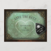Eternity Gazer Save the Date Wedding Briefkaart (Voorkant)